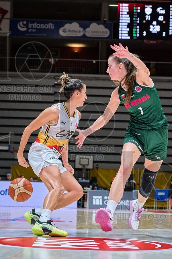 Spar Girona v SBS Ostrava, EuroCup Women Basketball, Girona, Spain