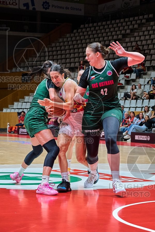 Spar Girona v SBS Ostrava, EuroCup Women Basketball, Girona, Spain