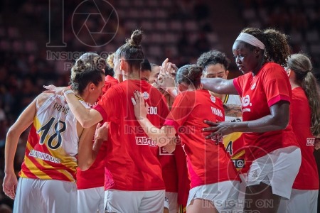 Spar Girona v Emlak Konut, EuroLeague Women Basketball, Girona, Spain