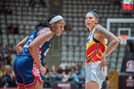 Spar Girona v Emlak Konut, EuroLeague Women Basketball, Girona, Spain