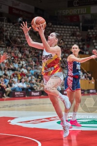 Spar Girona v Emlak Konut, EuroLeague Women Basketball, Girona, Spain