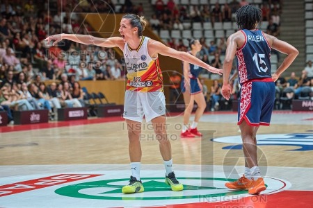 Spar Girona v Emlak Konut, EuroLeague Women Basketball, Girona, Spain
