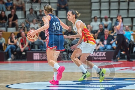 Spar Girona v Emlak Konut, EuroLeague Women Basketball, Girona, Spain