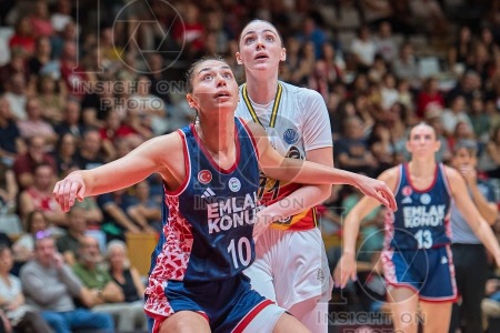 Spar Girona v Emlak Konut, EuroLeague Women Basketball, Girona, Spain
