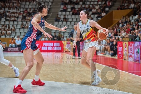 Spar Girona v Emlak Konut, EuroLeague Women Basketball, Girona, Spain