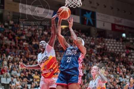 Spar Girona v Emlak Konut, EuroLeague Women Basketball, Girona, Spain