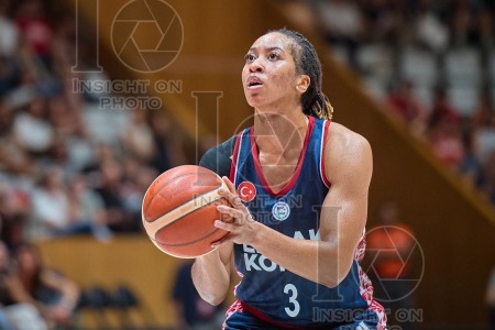 Spar Girona v Emlak Konut, EuroLeague Women Basketball, Girona, Spain