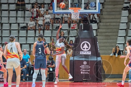 Spar Girona v Emlak Konut, EuroLeague Women Basketball, Girona, Spain