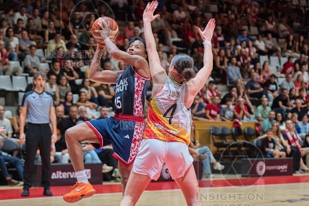 Spar Girona v Emlak Konut, EuroLeague Women Basketball, Girona, Spain