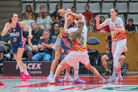 Spar Girona v Emlak Konut, EuroLeague Women Basketball, Girona, Spain