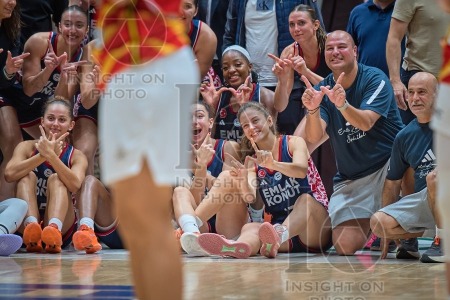 Spar Girona v Emlak Konut, EuroLeague Women Basketball, Girona, Spain