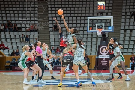 Spar Girona v Azulmarino Mallorca Palma, Spanish Women's Basketball League, Girona, Spain