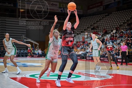 Spar Girona v Azulmarino Mallorca Palma, Spanish Women's Basketball League, Girona, Spain