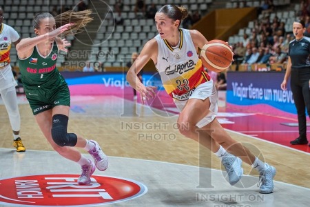 Spar Girona v SBS Ostrava, EuroCup Women Basketball, Girona, Spain
